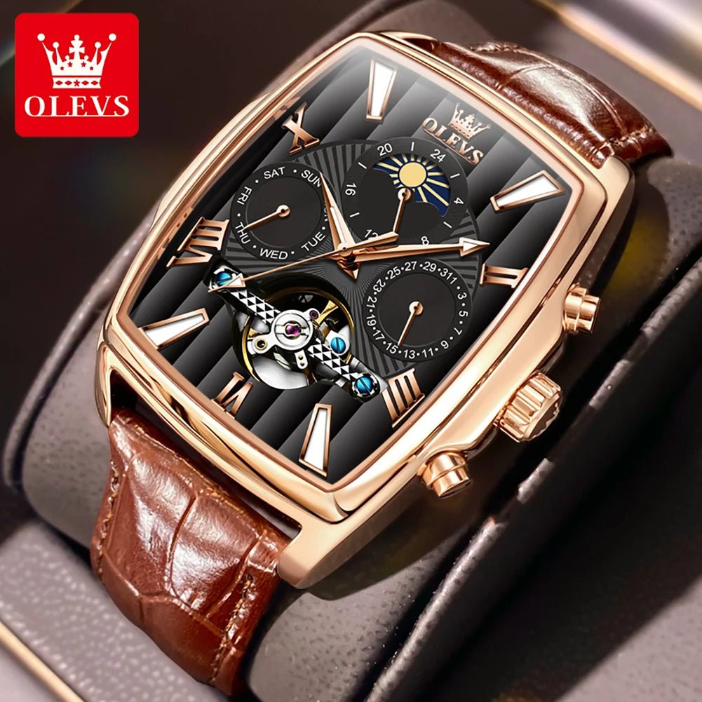 OLEVS 6675 Carrée Chronographe - Kyoukaï