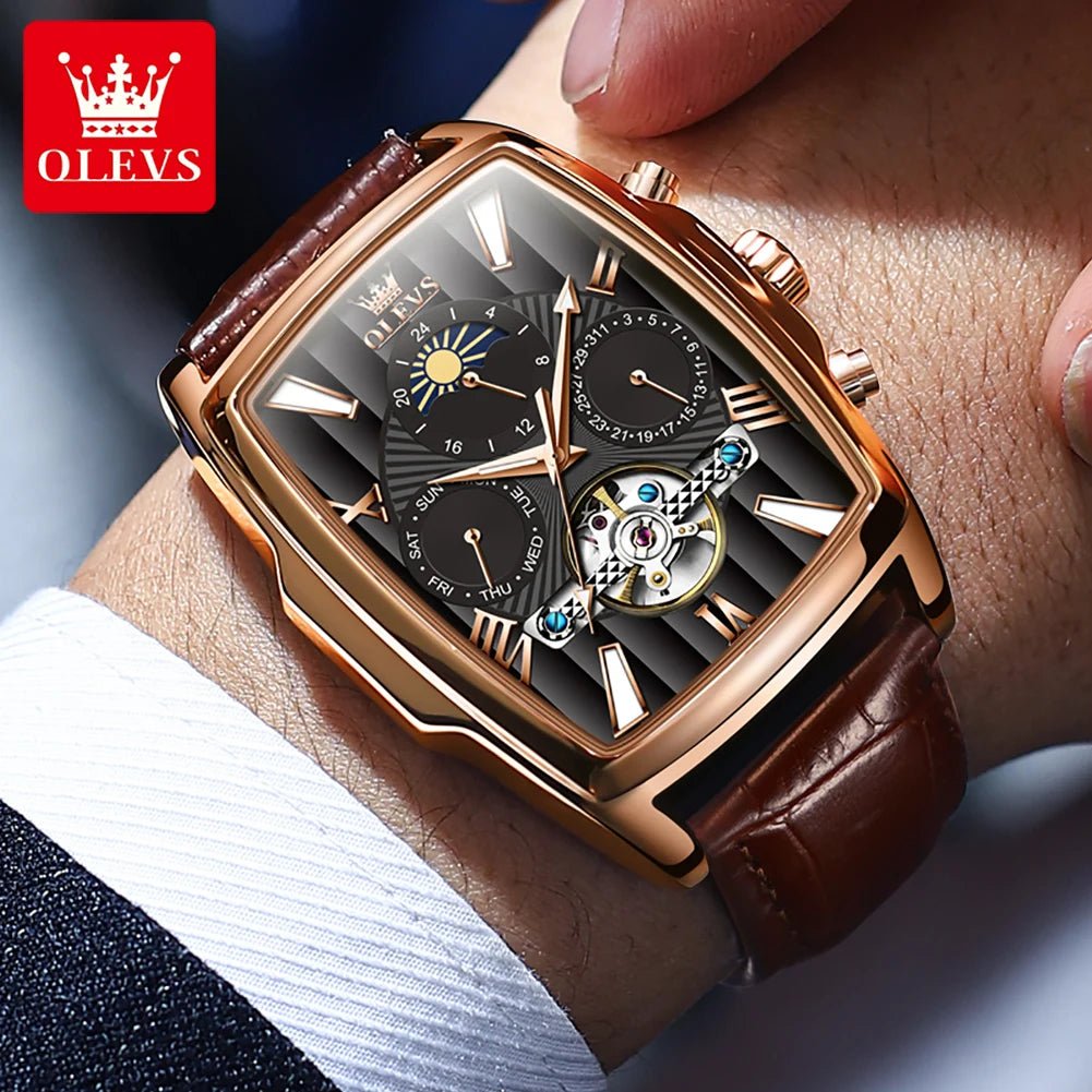OLEVS 6675 Carrée Chronographe - Kyoukaï