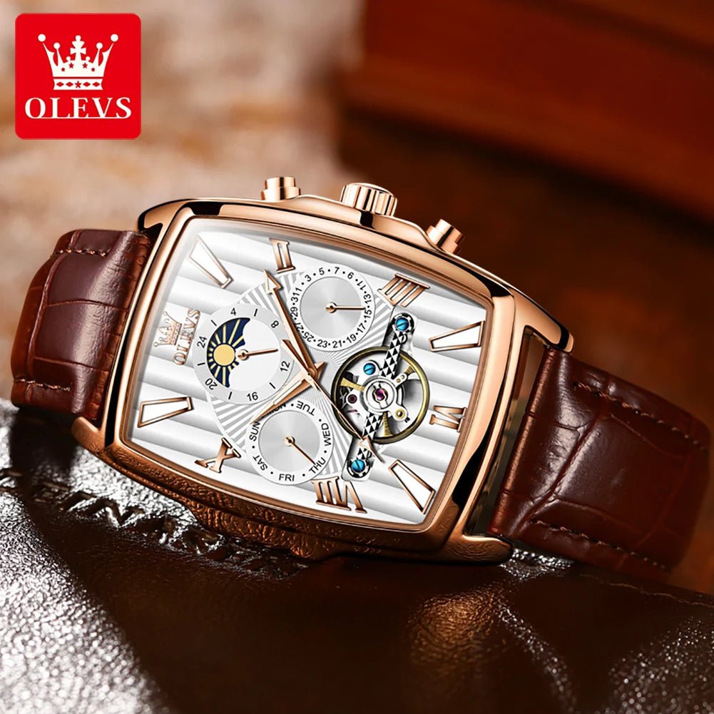 OLEVS 6675 Carrée Chronographe - Kyoukaï