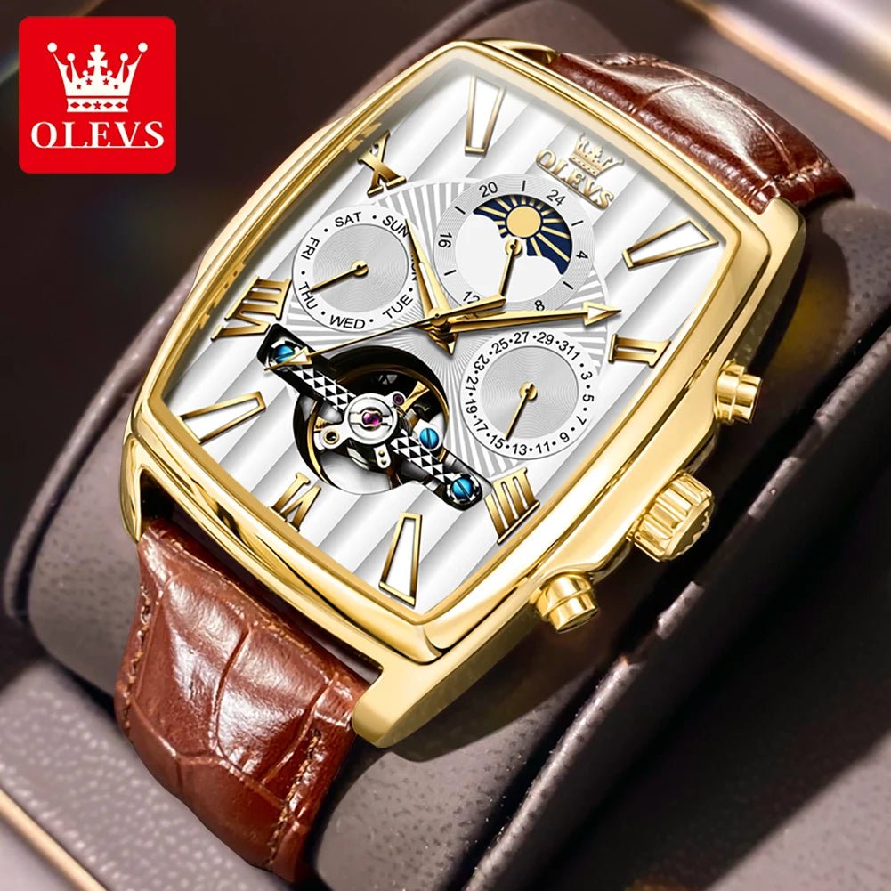 OLEVS 6675 Carrée Chronographe - Kyoukaï