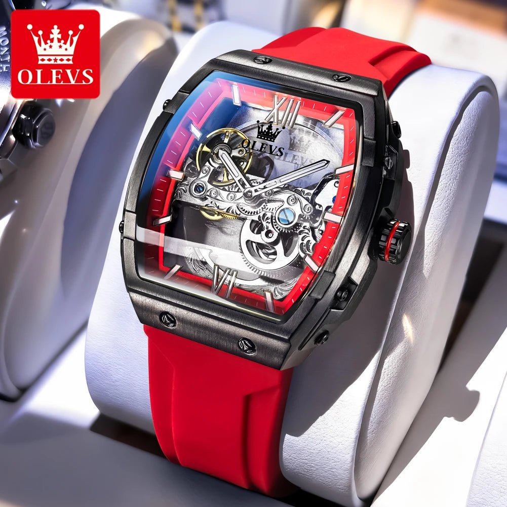 OLEVS 6779 Grand Cadran Squelette - Kyoukaï