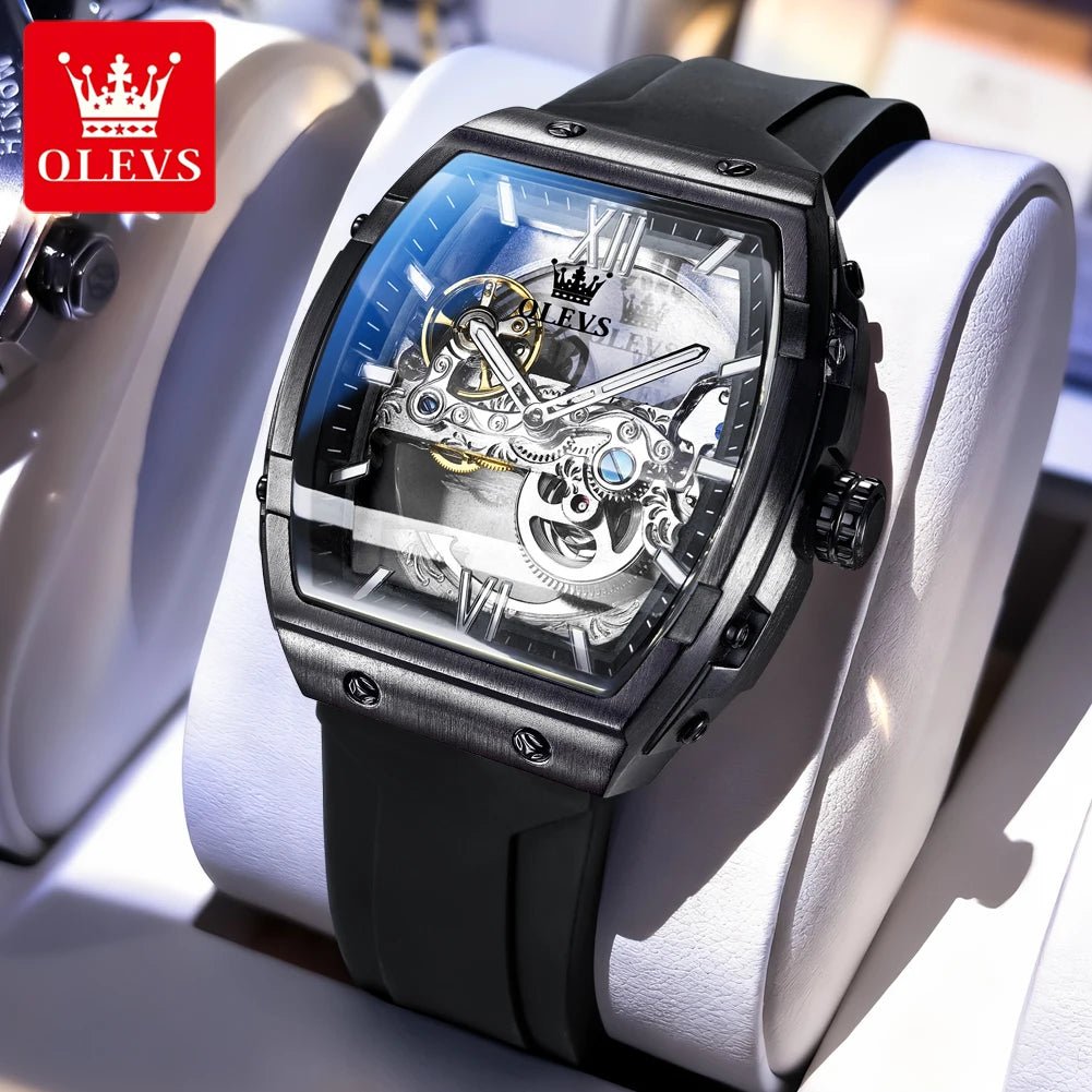 OLEVS 6779 Grand Cadran Squelette - Kyoukaï