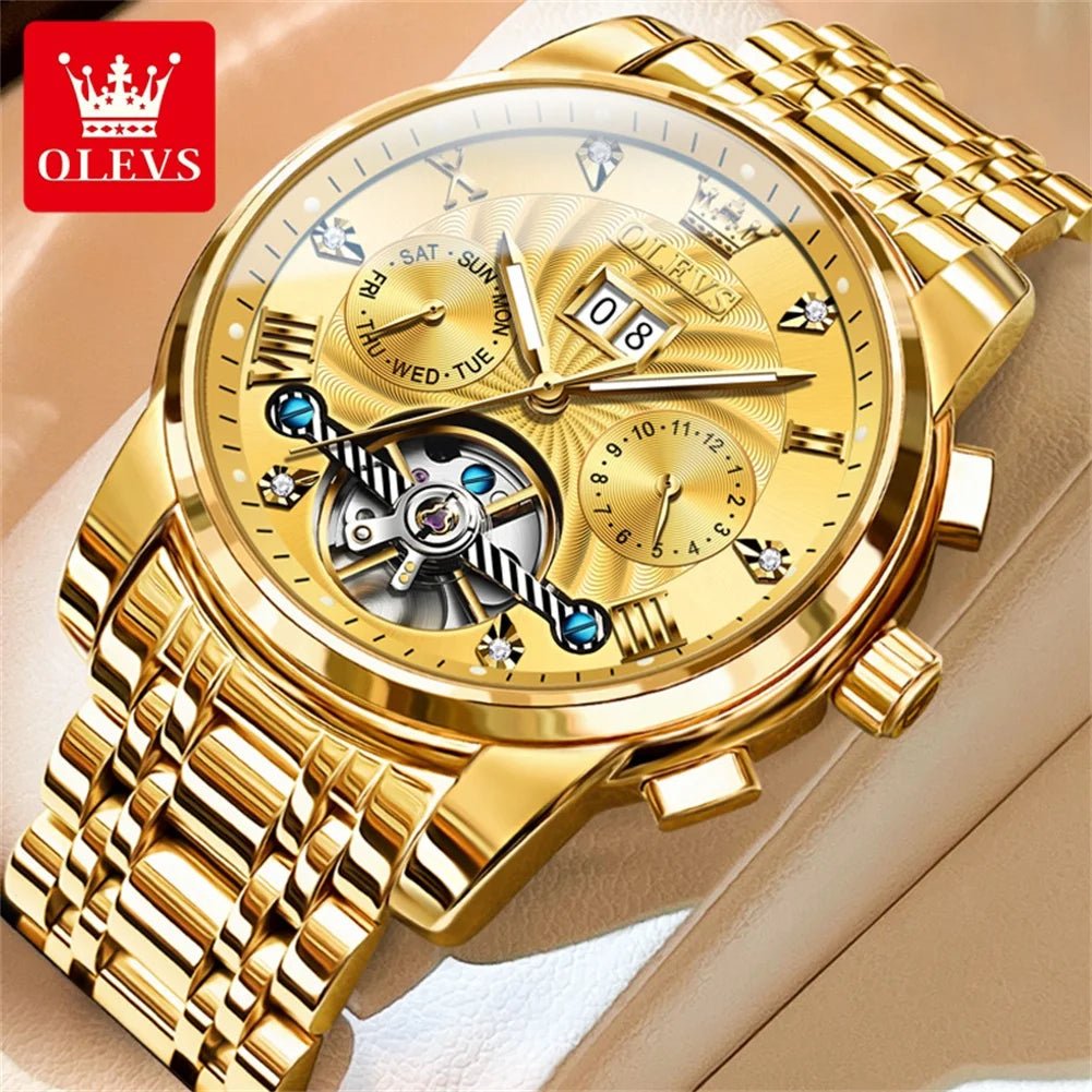 OLEVS 9910 Tourbillon Date - Kyoukaï