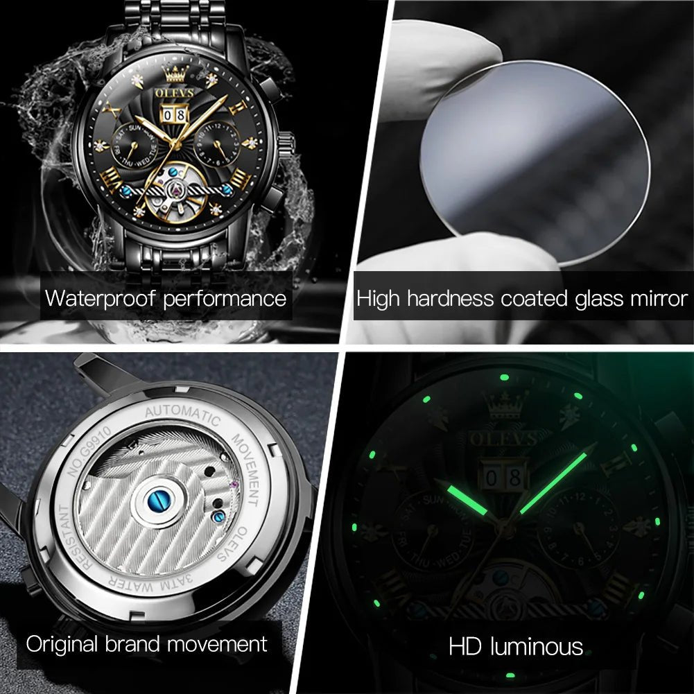 OLEVS 9910 Tourbillon Date - Kyoukaï