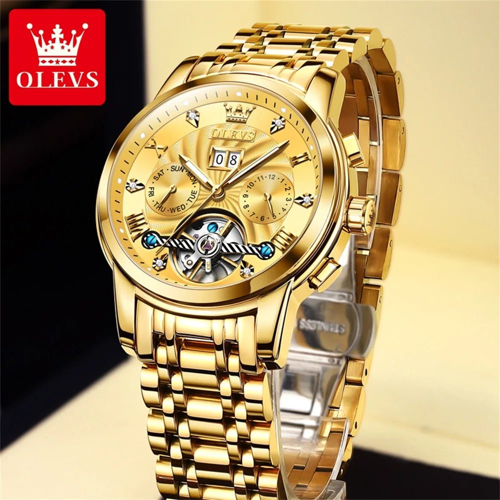 OLEVS 9910 Tourbillon Date - Kyoukaï