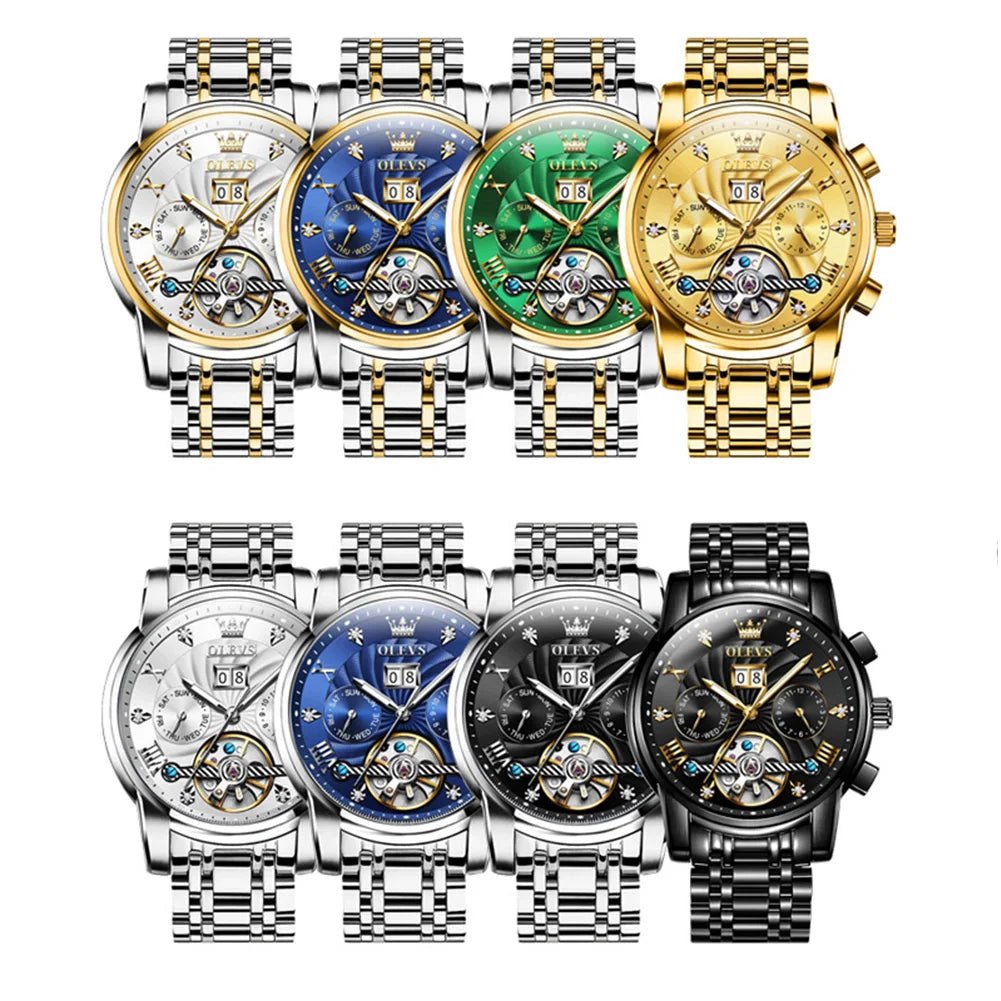 OLEVS 9910 Tourbillon Date - Kyoukaï