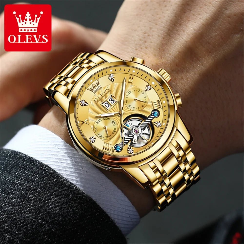OLEVS 9910 Tourbillon Date - Kyoukaï