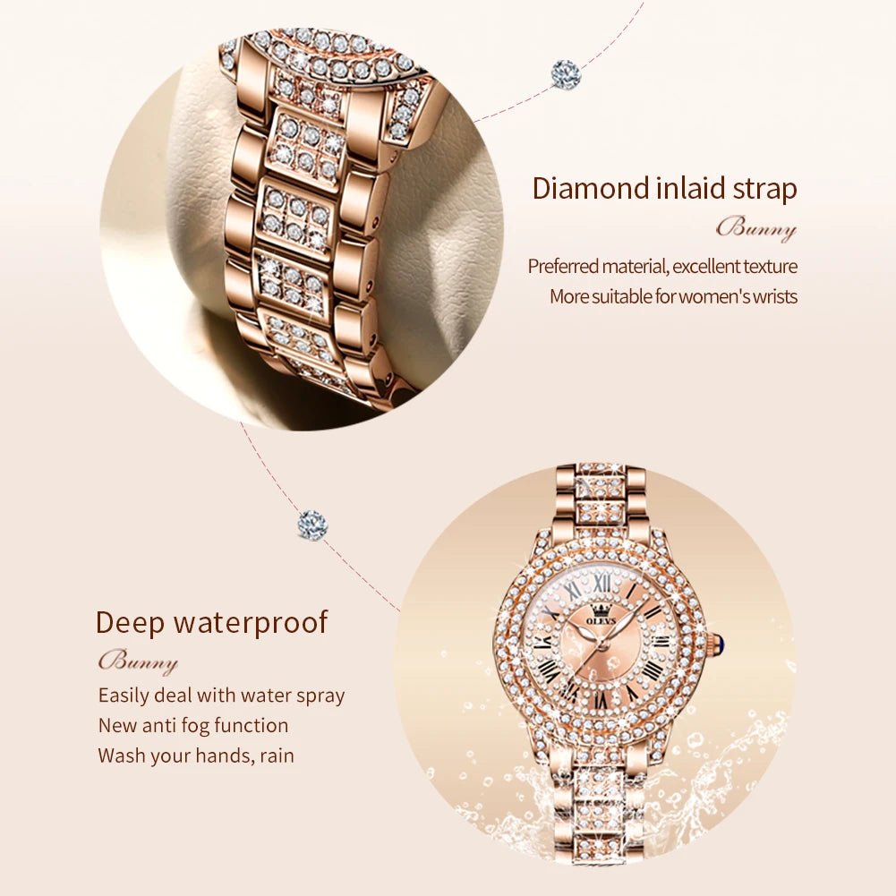 OLEVS 9943 Diamant Femme - Kyoukaï