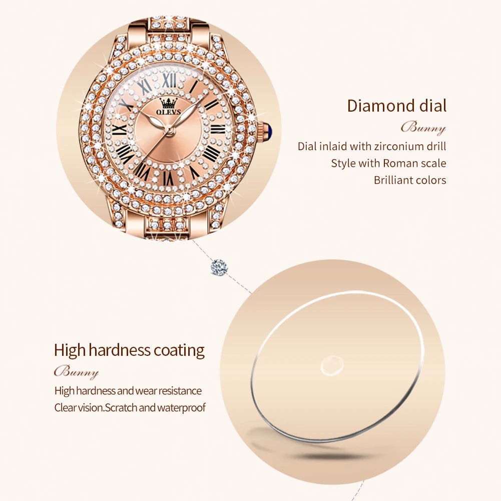 OLEVS 9943 Diamant Femme - Kyoukaï
