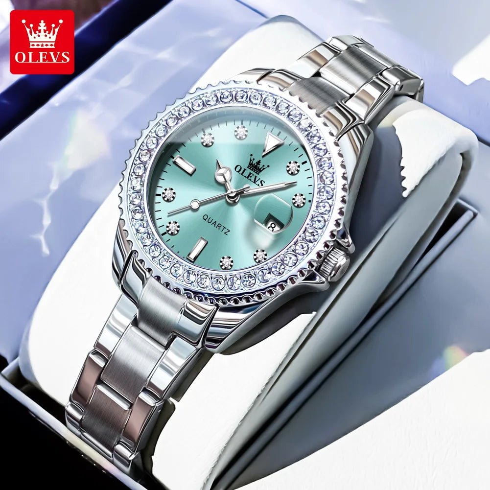 OLEVS 9945 Diamant Violet Femme - Kyoukaï