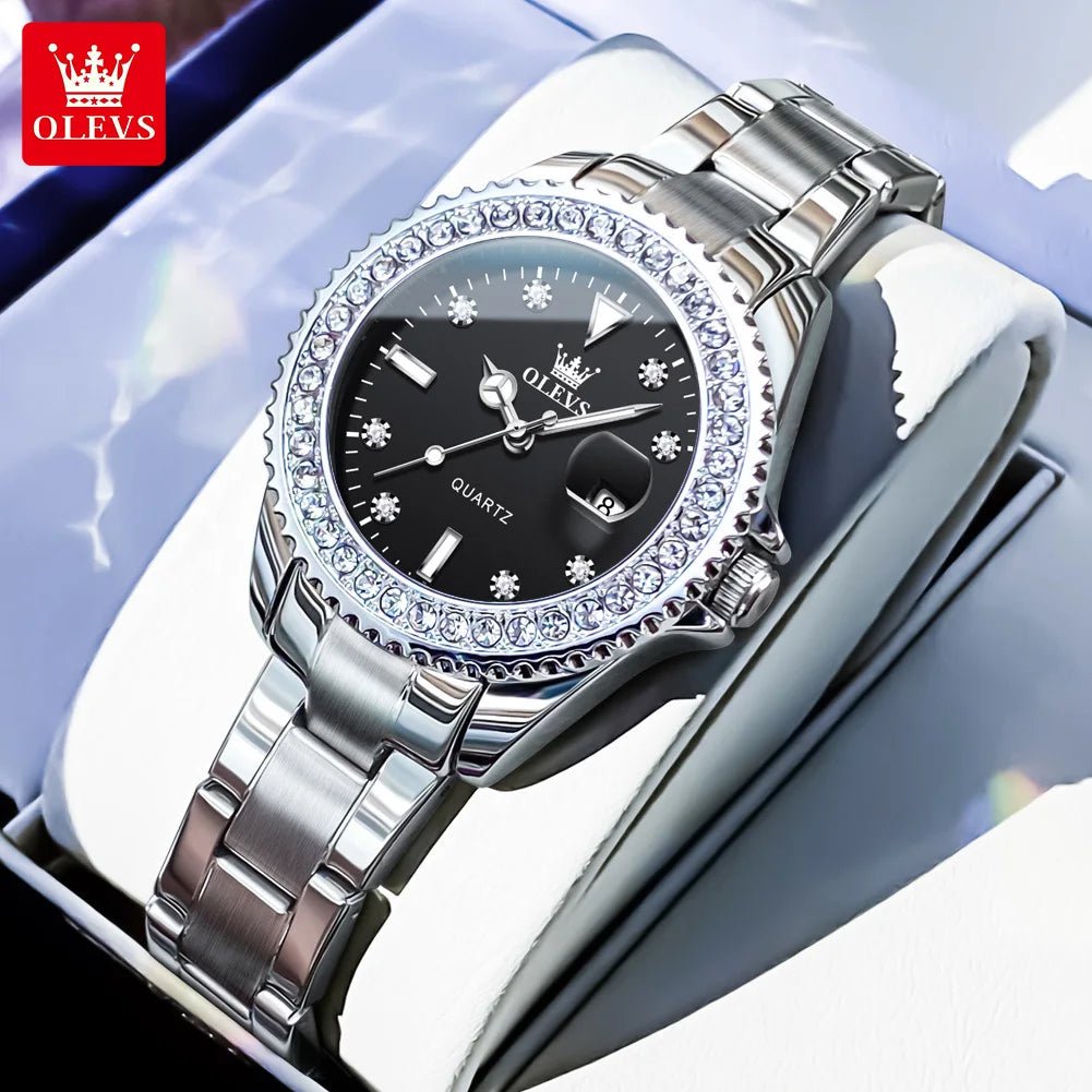 OLEVS 9945 Diamant Violet Femme - Kyoukaï
