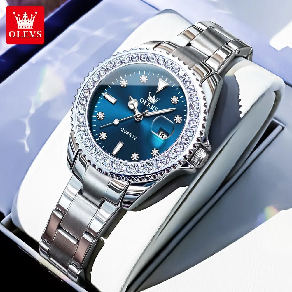 OLEVS 9945 Diamant Violet Femme - Kyoukaï
