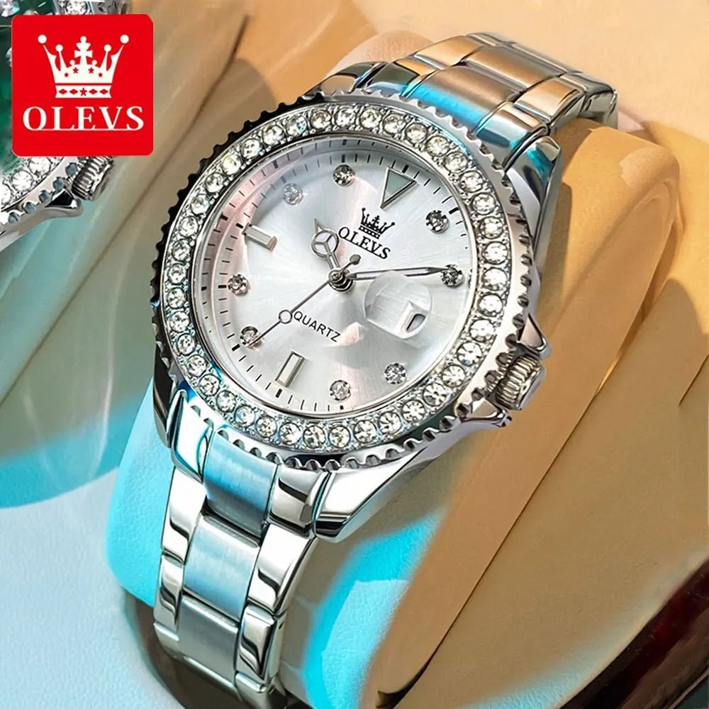 OLEVS Cadran Diamant Femme - Kyoukaï