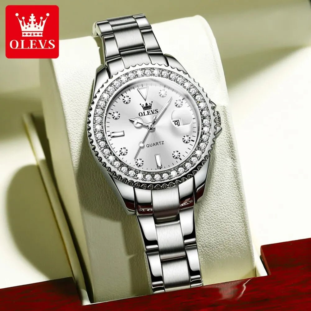OLEVS Cadran Diamant Femme - Kyoukaï