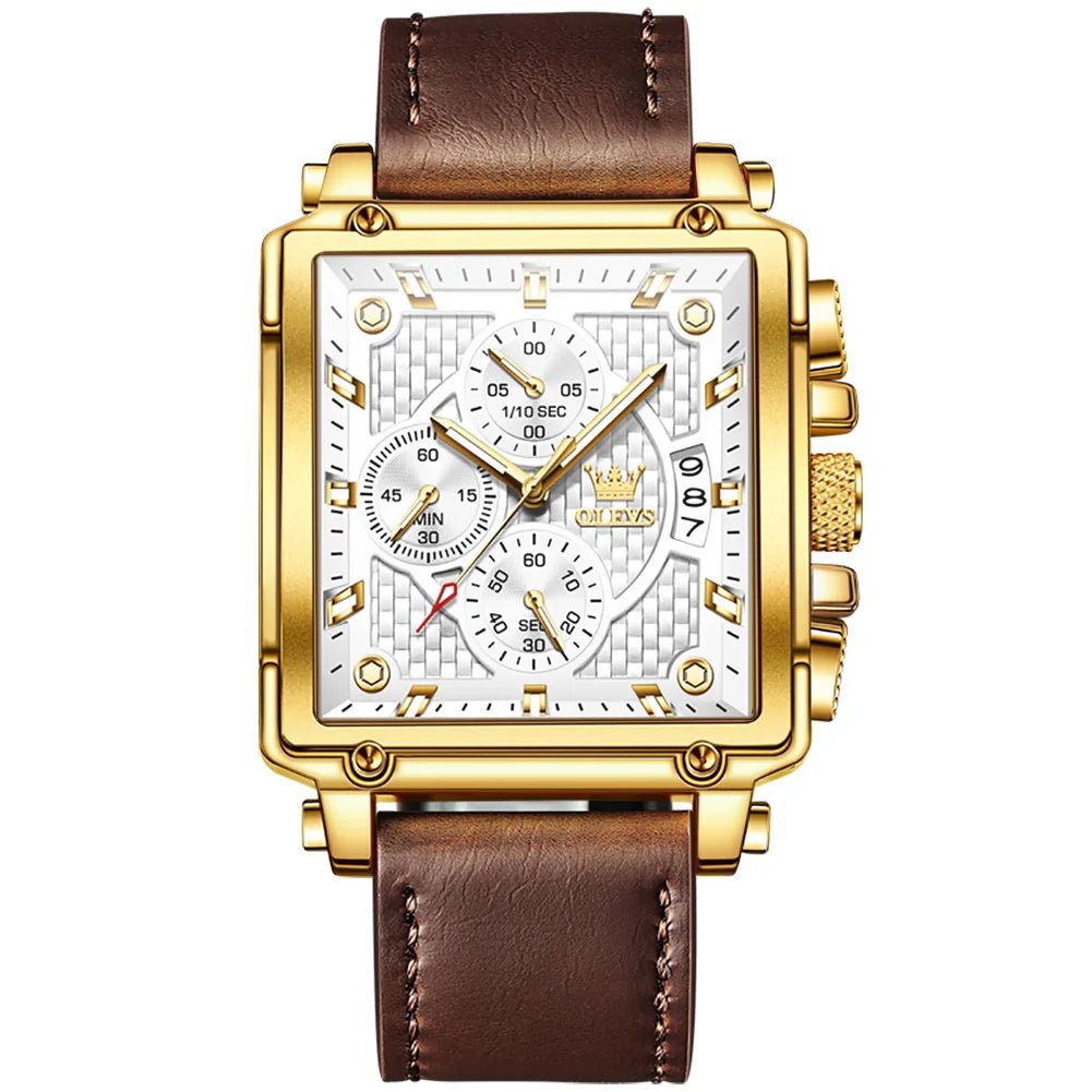 OLEVS Carrée Chronographe - Kyoukaï