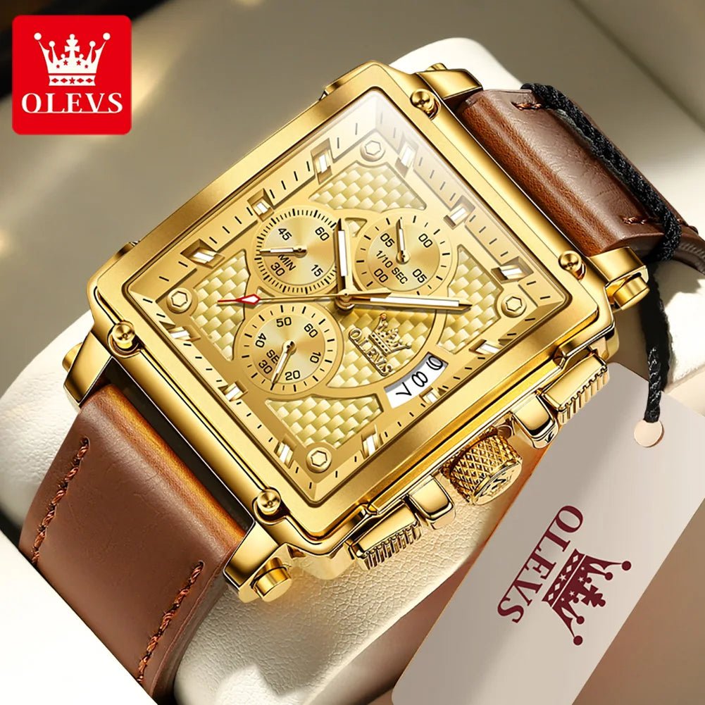 OLEVS Carrée Chronographe - Kyoukaï