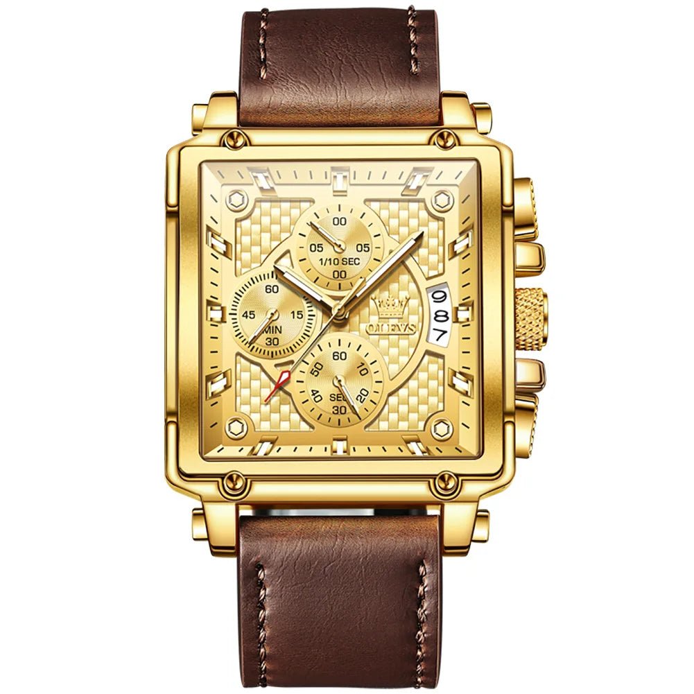 OLEVS Carrée Chronographe - Kyoukaï