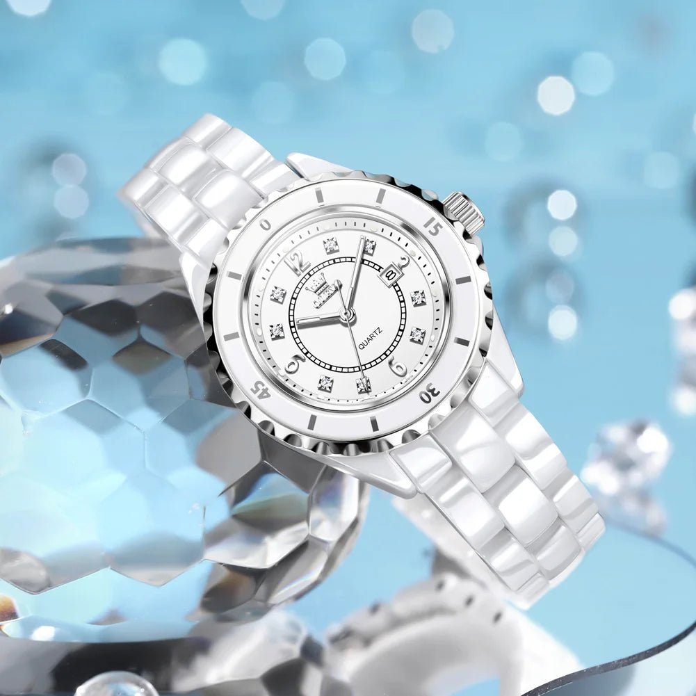 OLEVS Céramique Blanche Femme - Kyoukaï