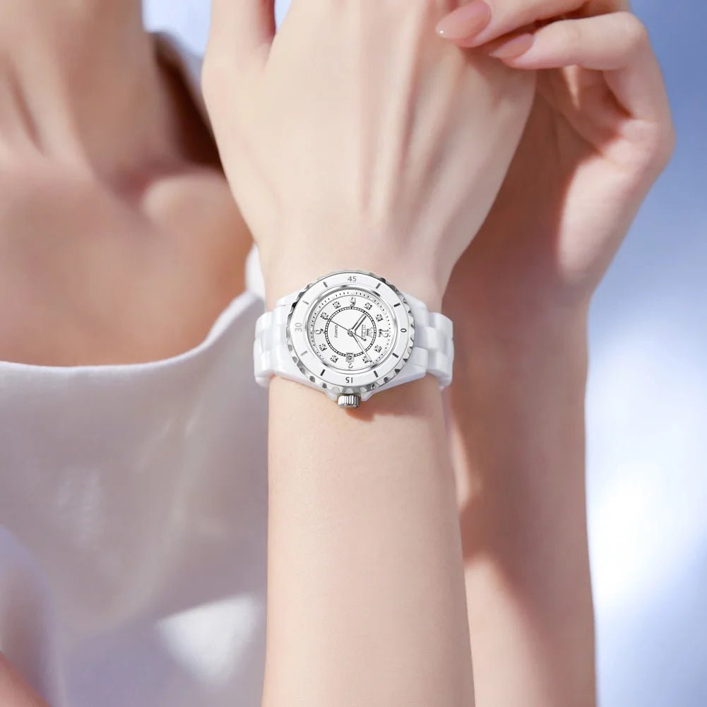 OLEVS Céramique Blanche Femme - Kyoukaï