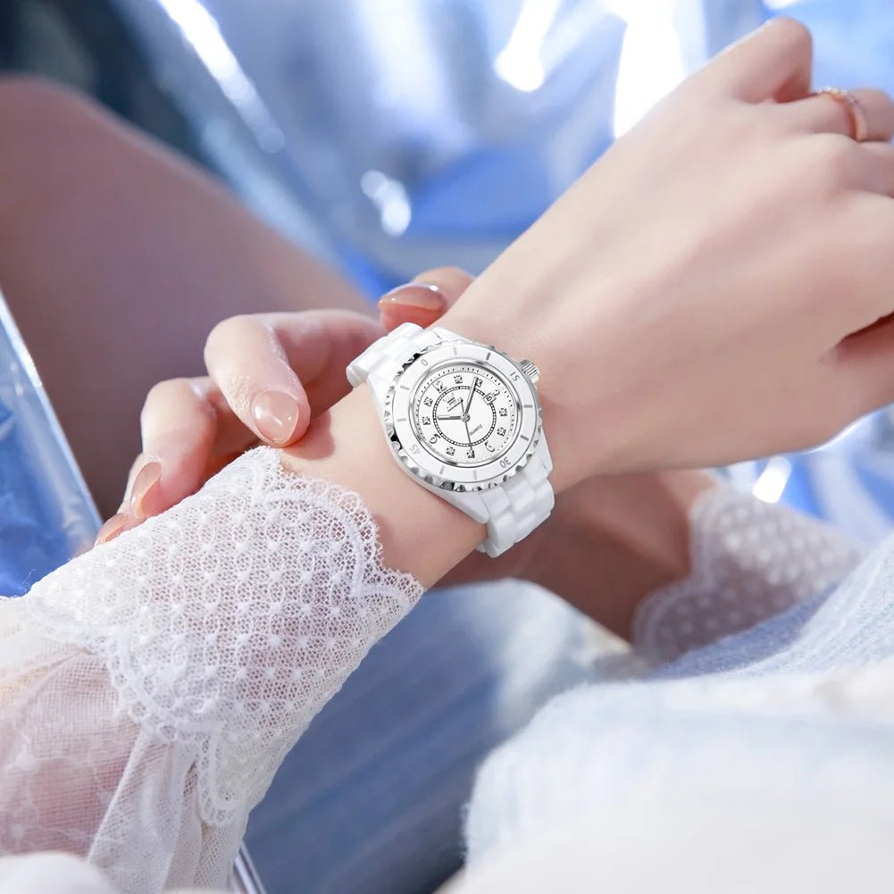 OLEVS Céramique Blanche Femme - Kyoukaï
