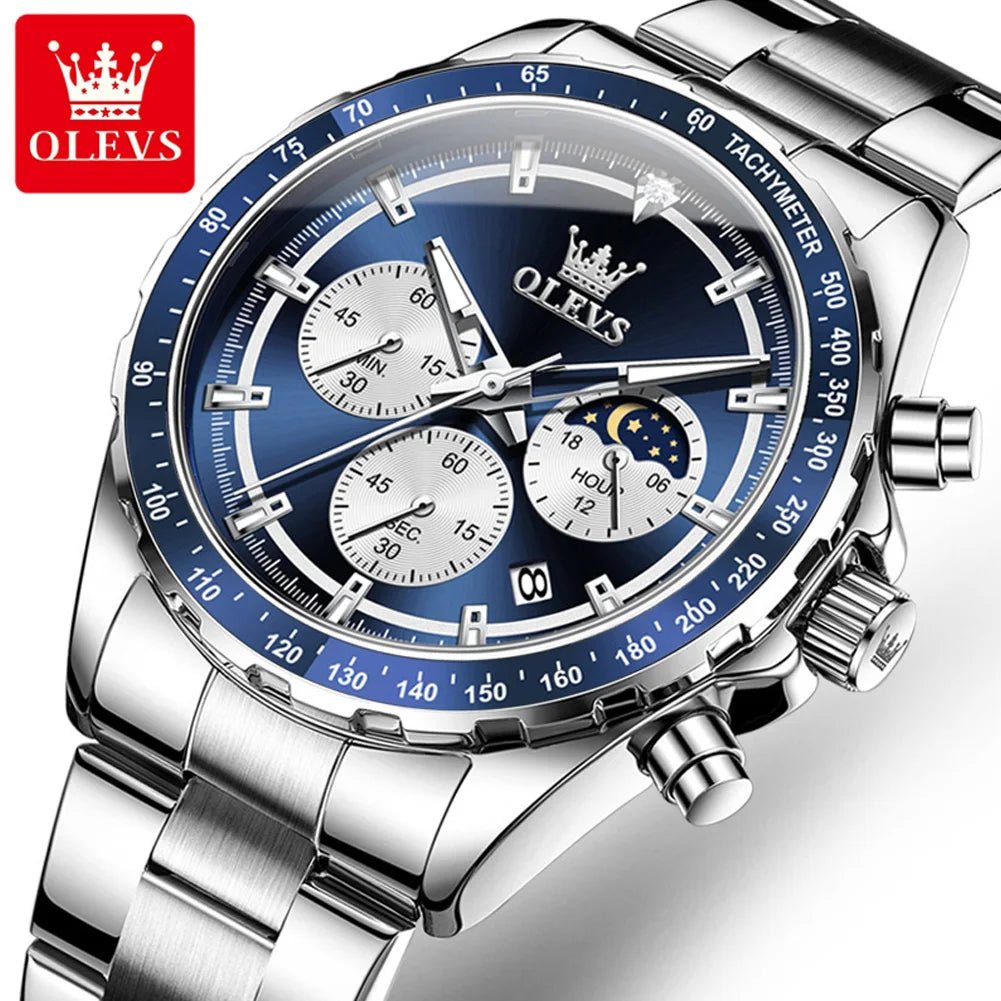 OLEVS Chronographe Casual Homme - Kyoukaï