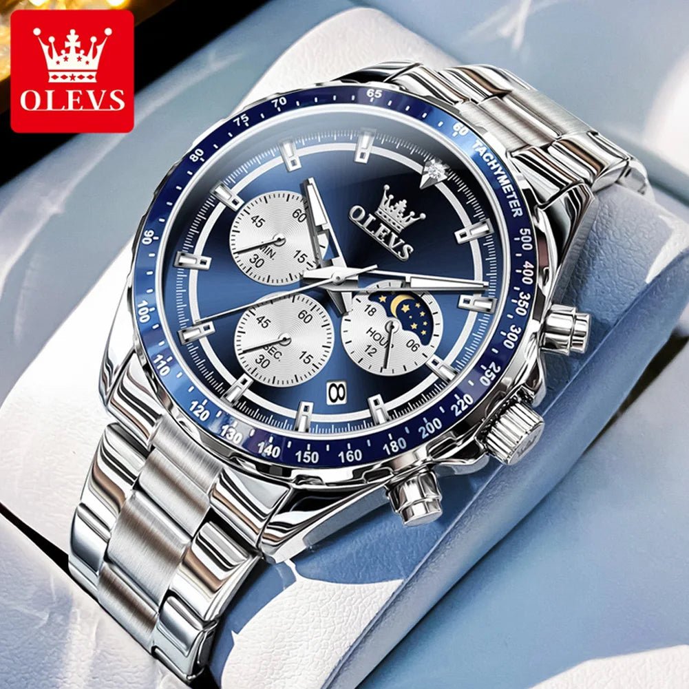 OLEVS Chronographe Casual Homme - Kyoukaï