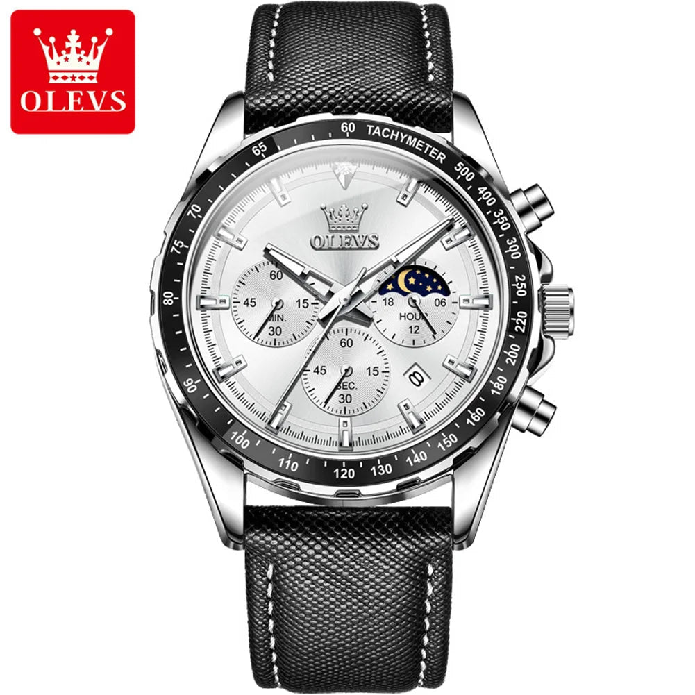 OLEVS Chronographe Casual Homme - Kyoukaï
