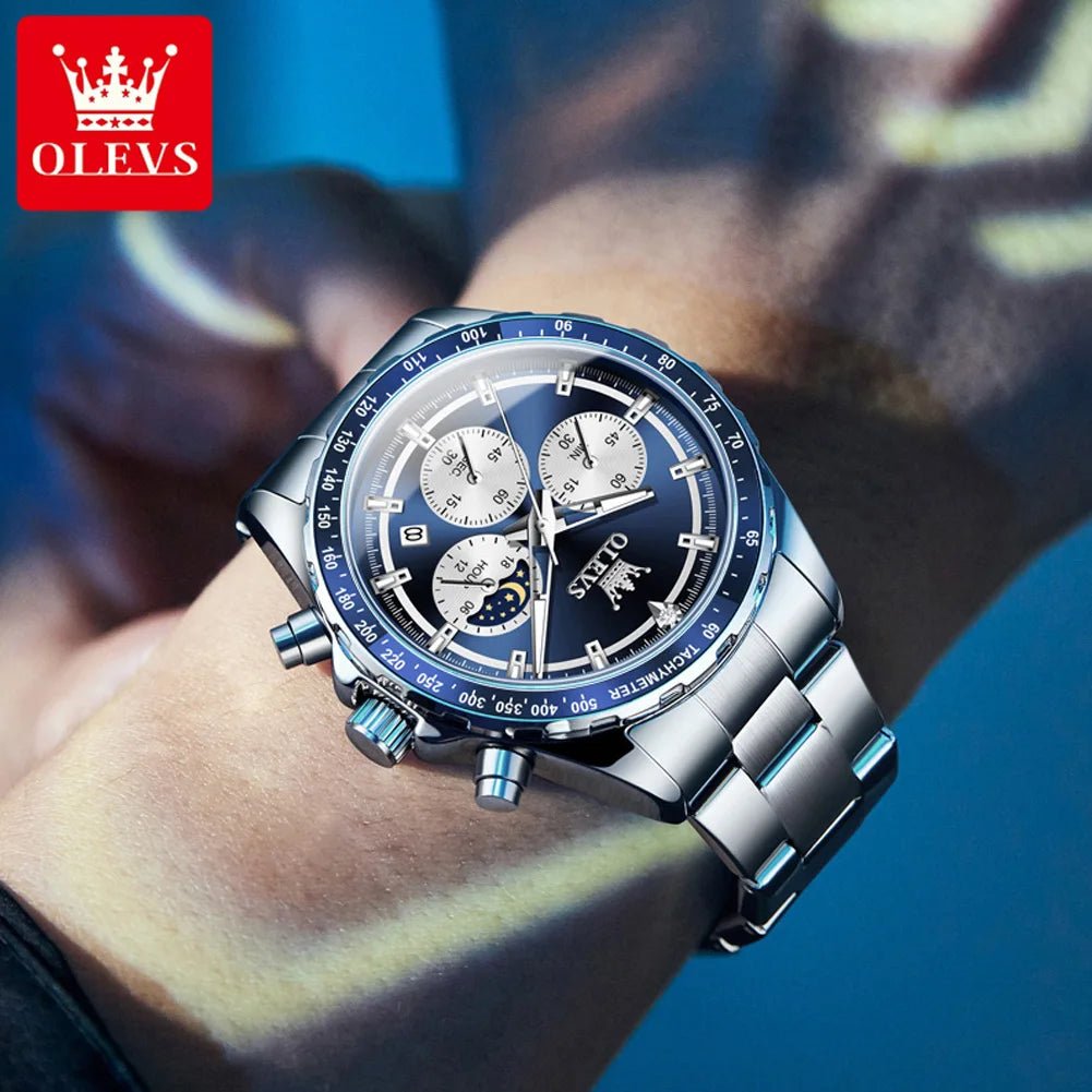 OLEVS Chronographe Casual Homme - Kyoukaï