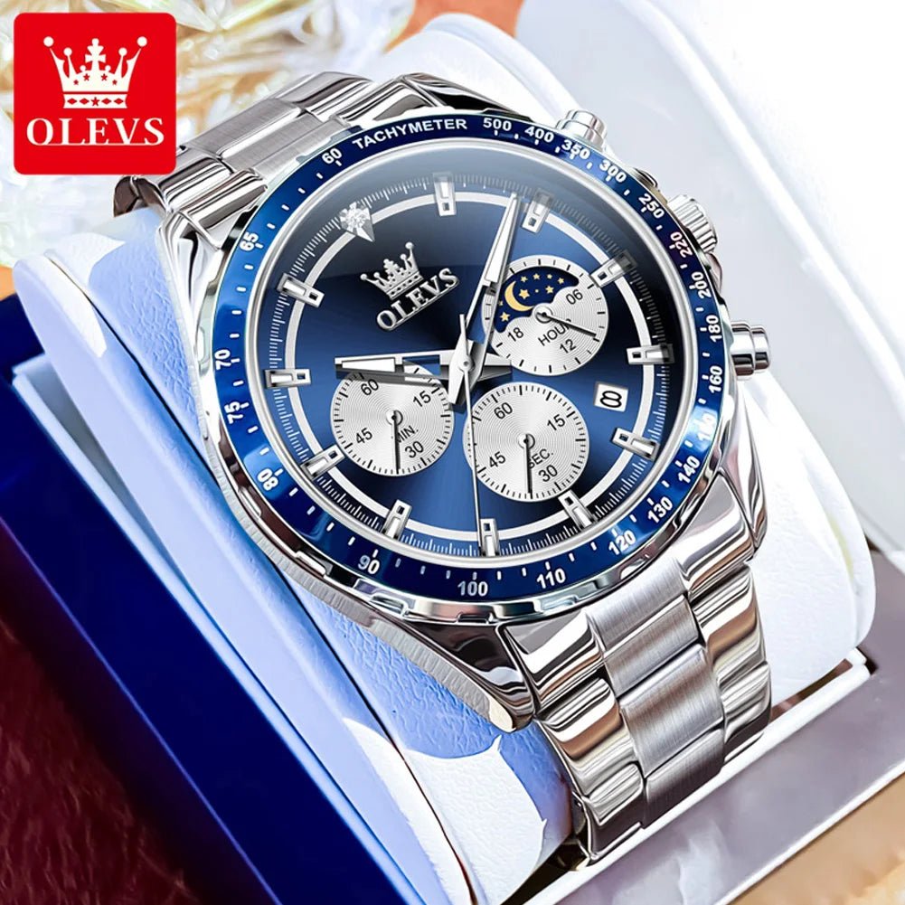 OLEVS Chronographe Casual Homme - Kyoukaï