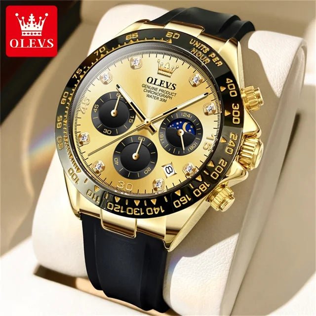 OLEVS Chronographe Phase Lune - Kyoukaï