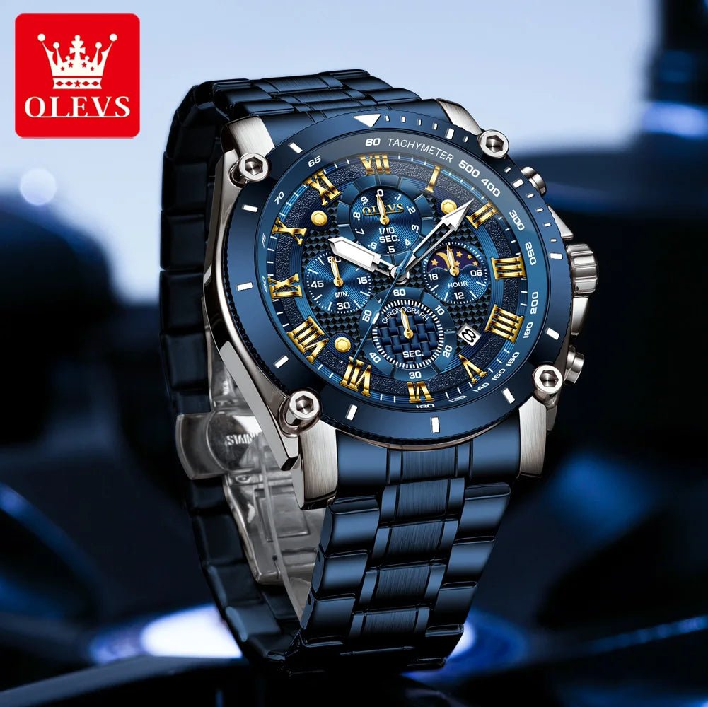 OLEVS Chronographe Sport Homme - Kyoukaï