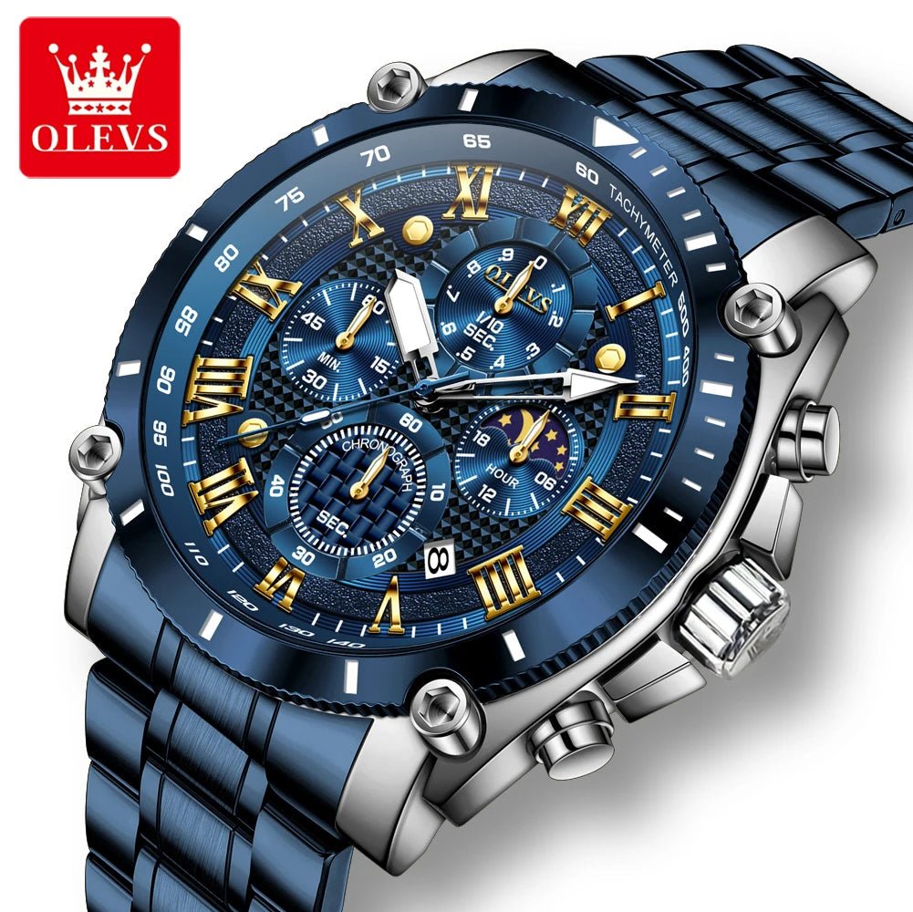 OLEVS Chronographe Sport Homme - Kyoukaï