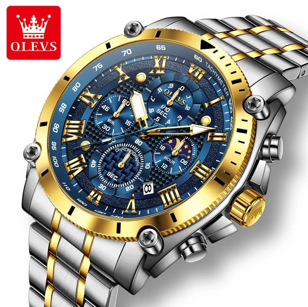 OLEVS Chronographe Sport Homme - Kyoukaï