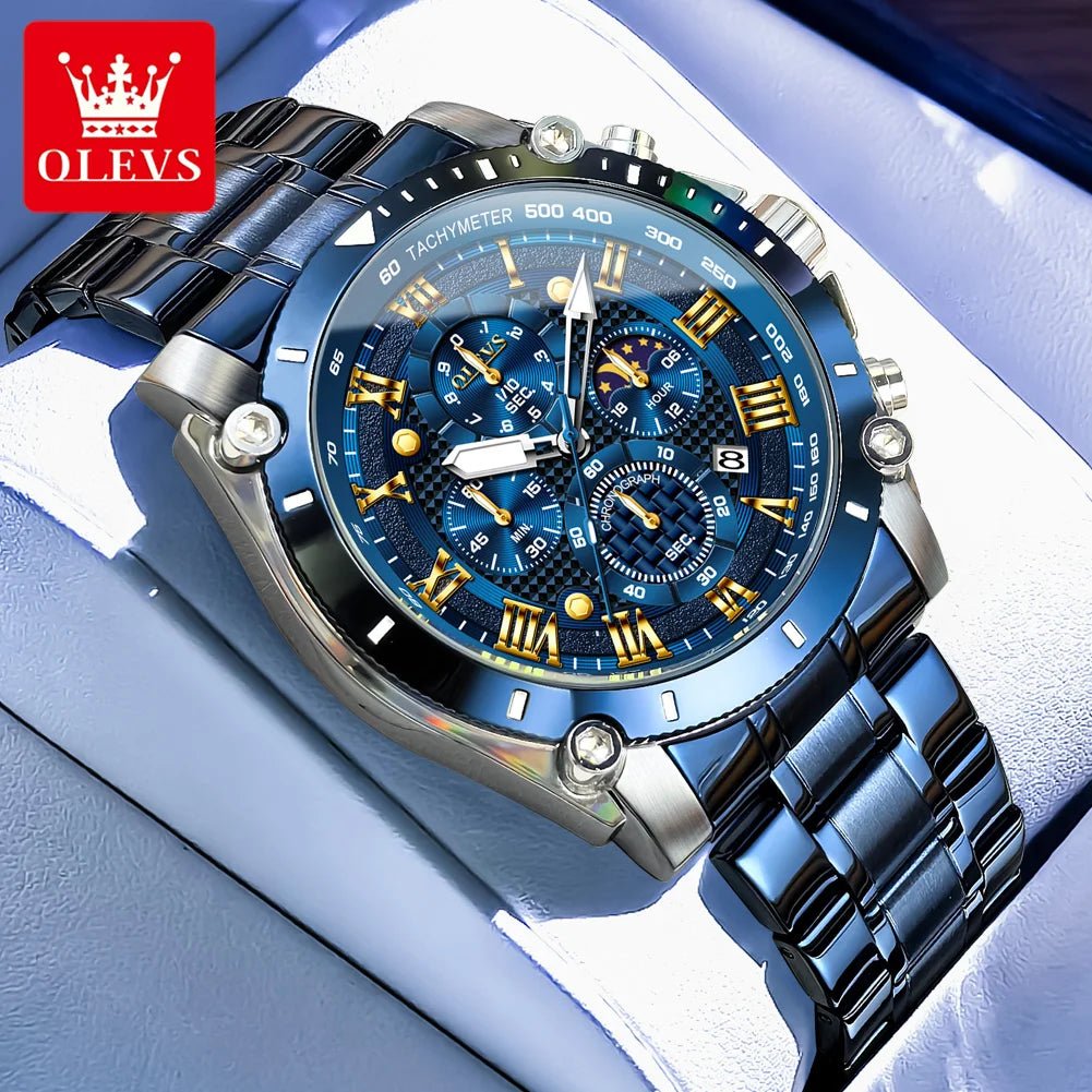 OLEVS Chronographe Sport Homme - Kyoukaï