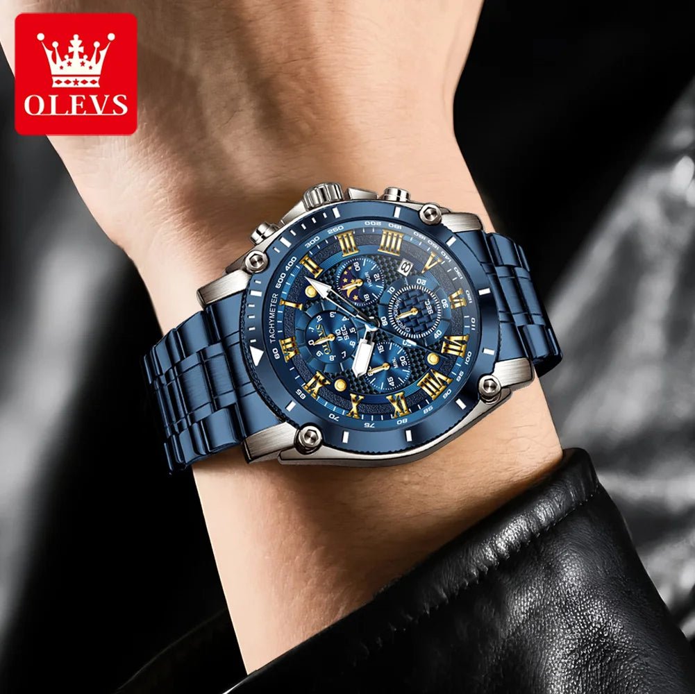 OLEVS Chronographe Sport Homme - Kyoukaï