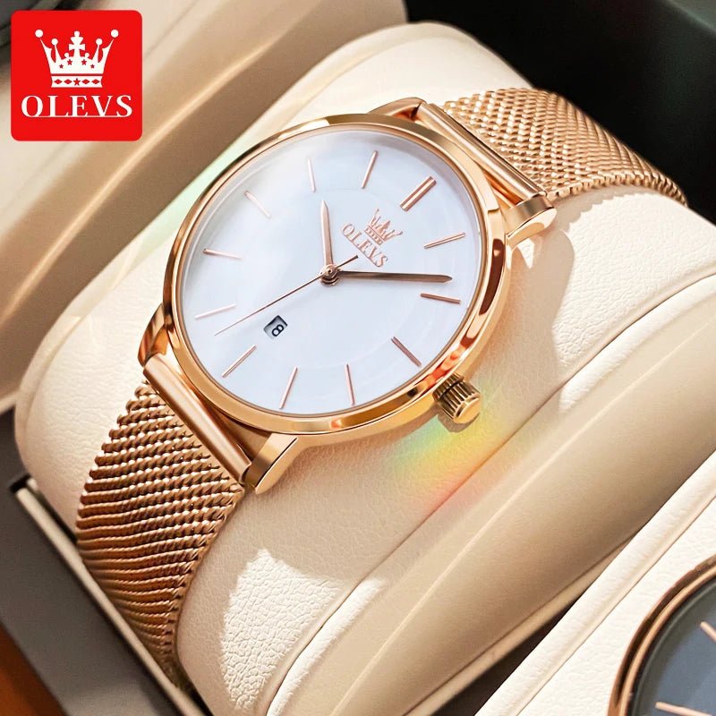 OLEVS Coffret Or Rose Femme - Kyoukaï