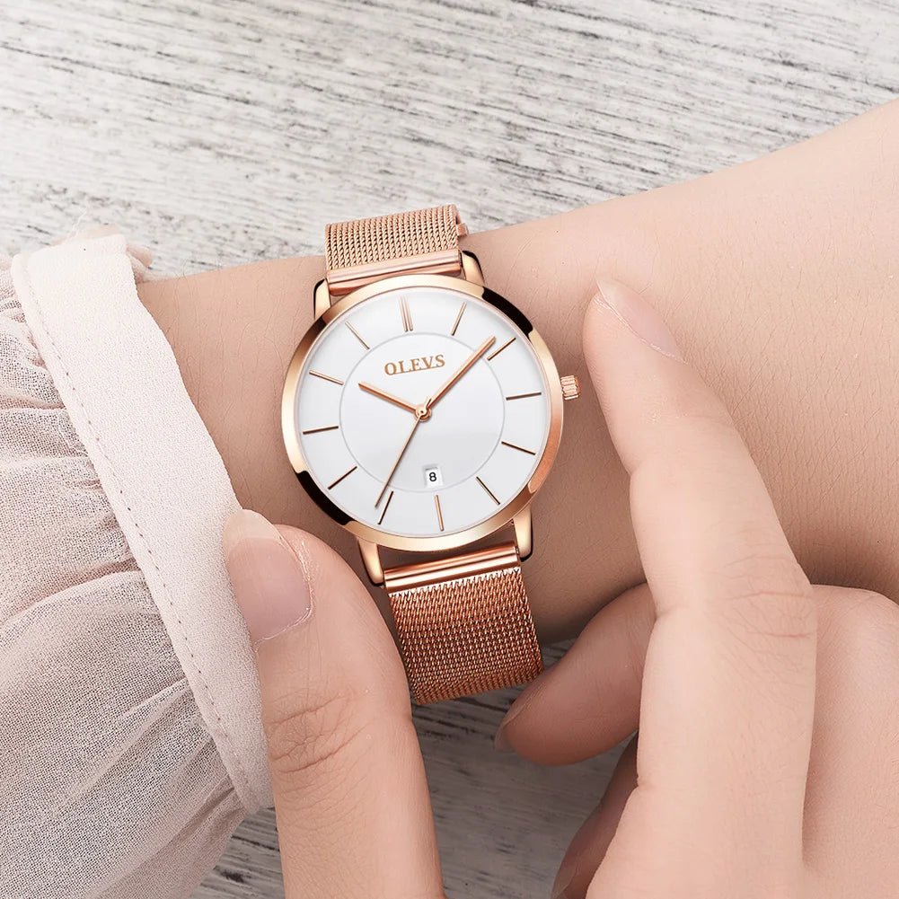 OLEVS Coffret Or Rose Femme - Kyoukaï