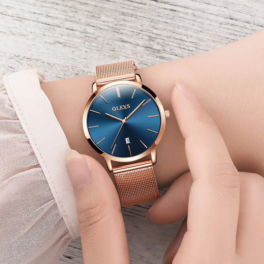OLEVS Coffret Or Rose Femme - Kyoukaï