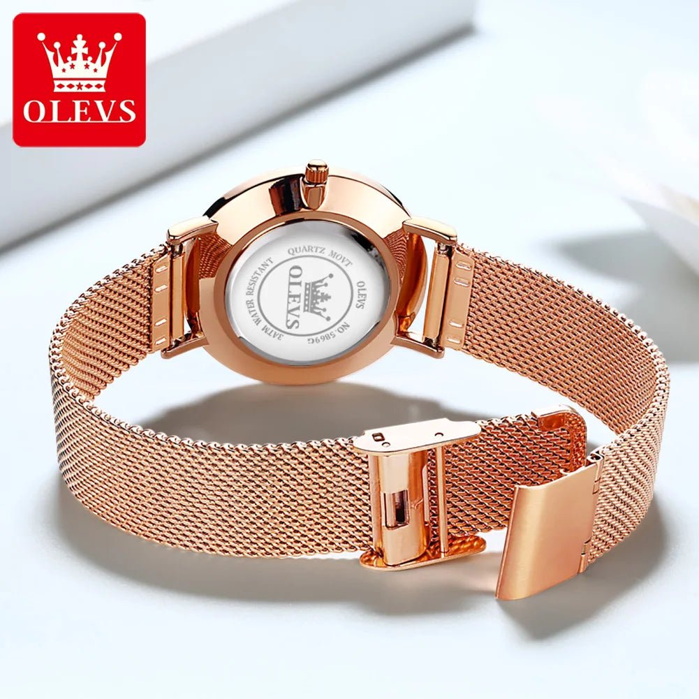 OLEVS Coffret Or Rose Femme - Kyoukaï