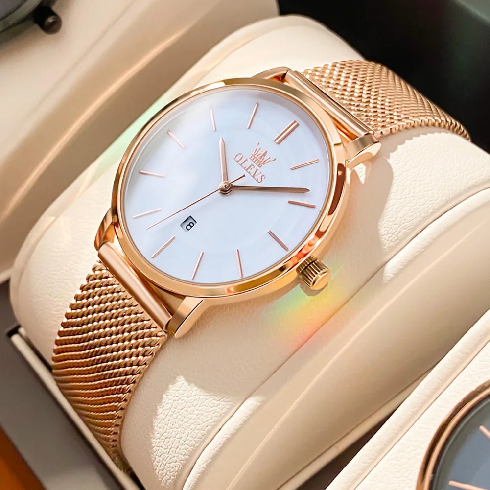 OLEVS Coffret Or Rose Femme - Kyoukaï