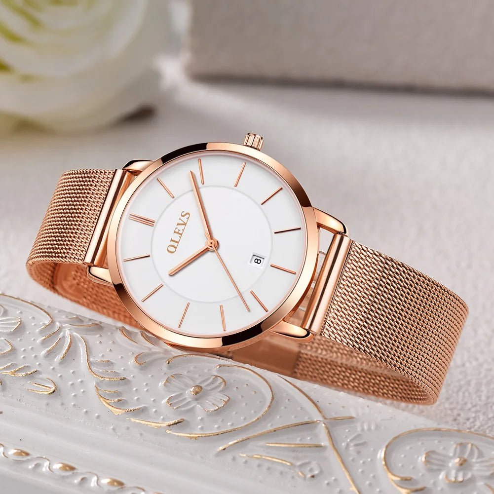 OLEVS Coffret Or Rose Femme - Kyoukaï
