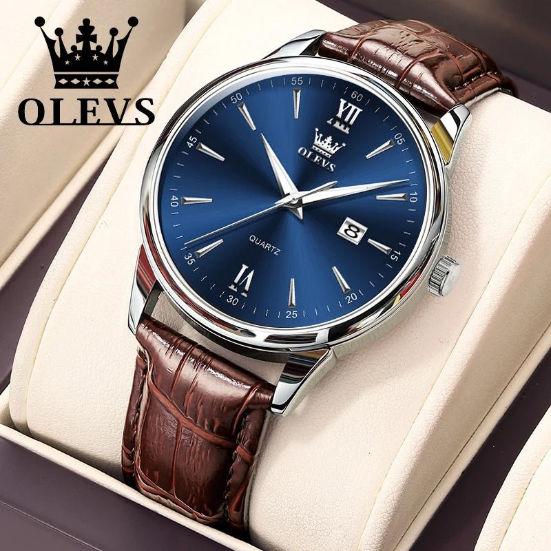OLEVS Cuir Casual Homme - Kyoukaï
