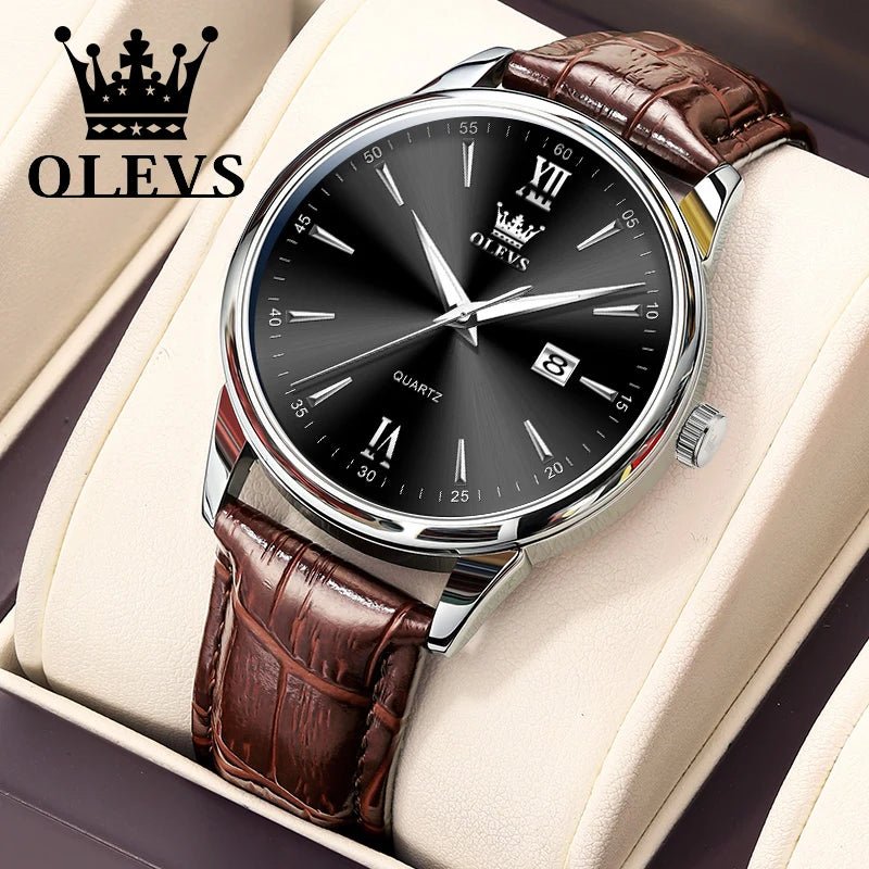 OLEVS Cuir Casual Homme - Kyoukaï
