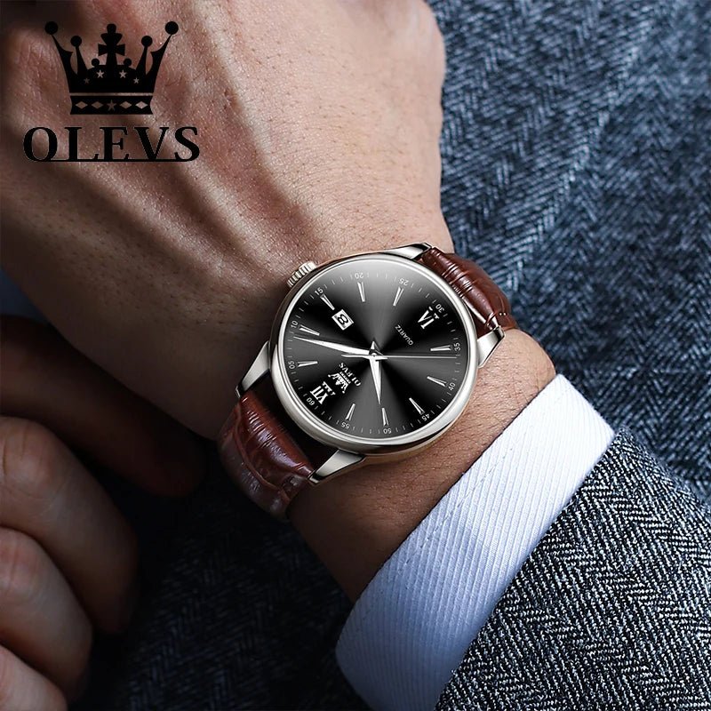 OLEVS Cuir Casual Homme - Kyoukaï