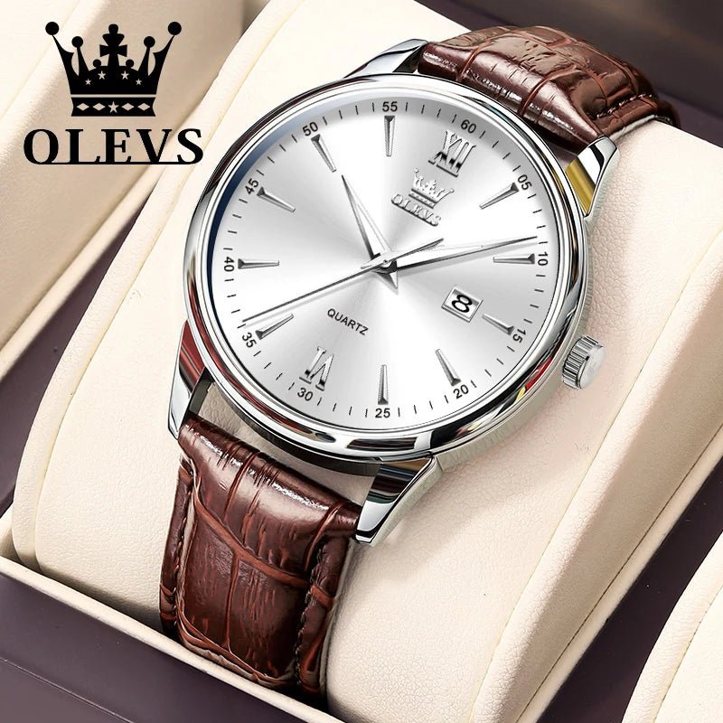 OLEVS Cuir Casual Homme - Kyoukaï