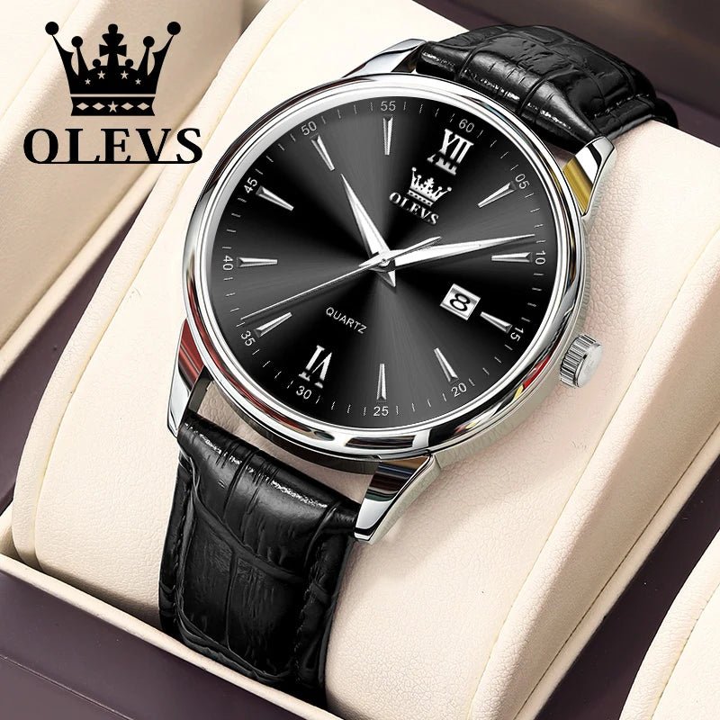 OLEVS Cuir Casual Homme - Kyoukaï