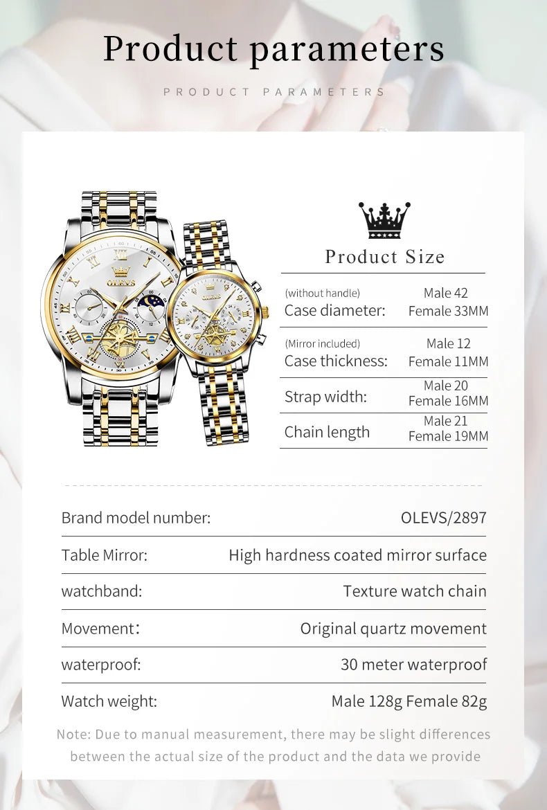 OLEVS Duo Flywheel Chrono - Kyoukaï