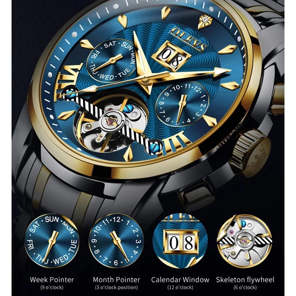OLEVS Flywheel Business Homme - Kyoukaï