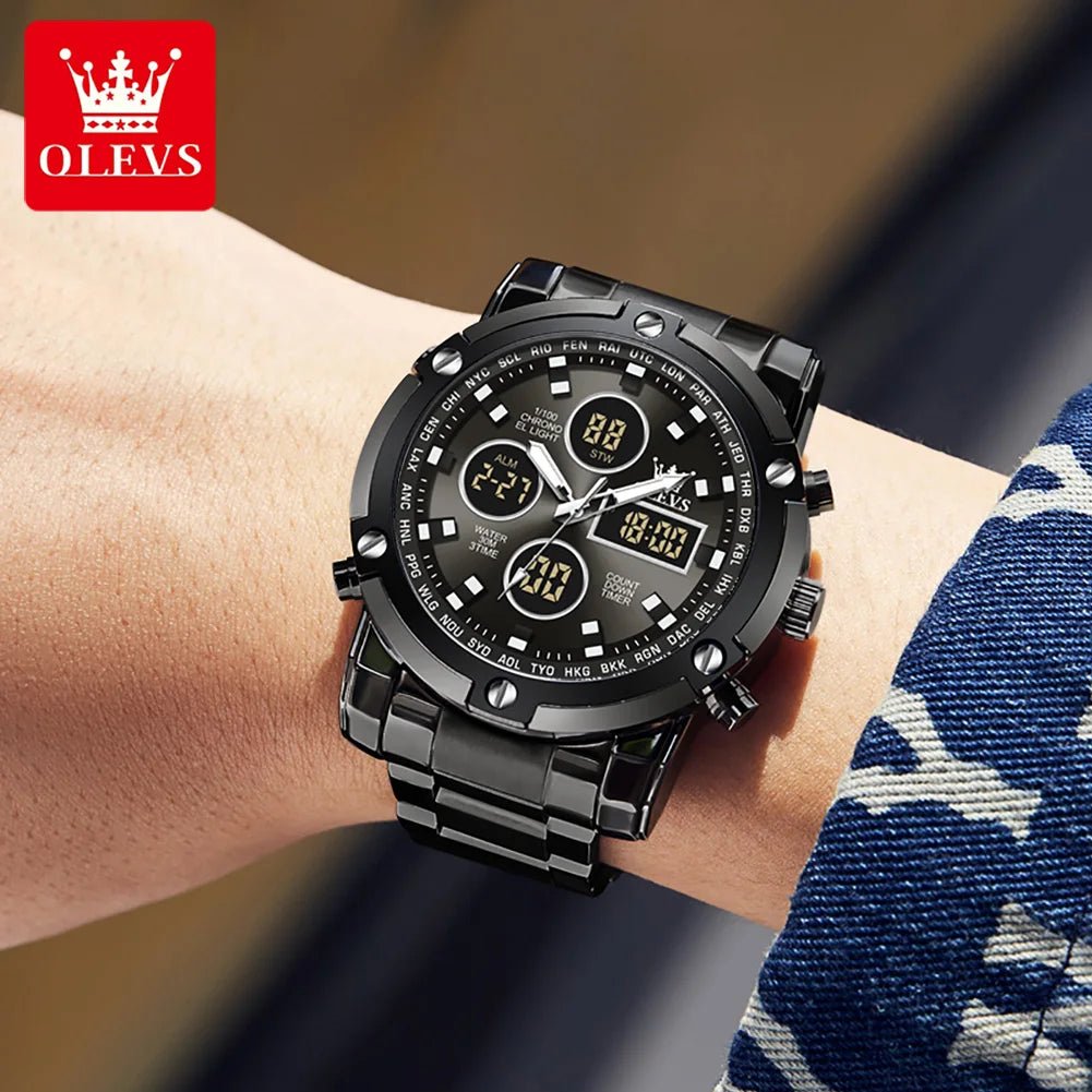 OLEVS Montre Électronique Homme - Kyoukaï