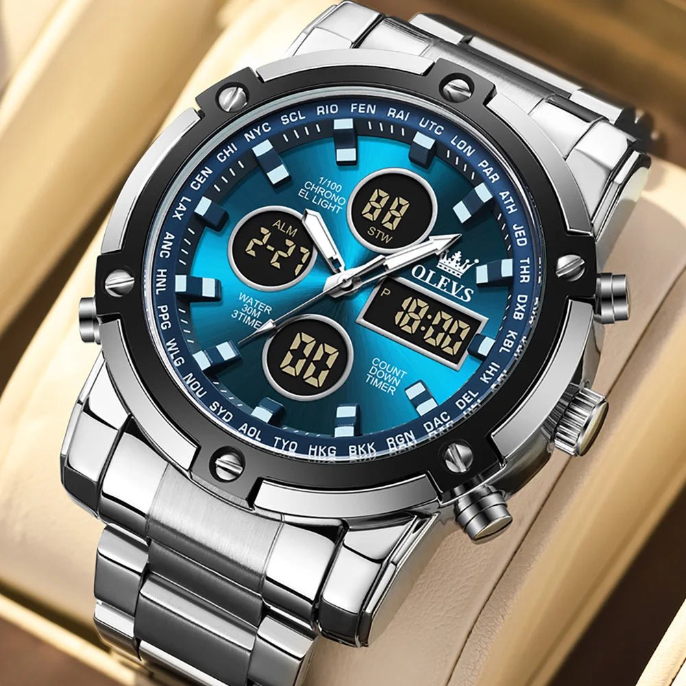 OLEVS Montre Électronique Homme - Kyoukaï
